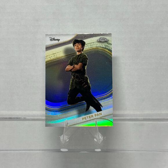Disney Topps Chrome 2025 Peter Pan Live Action Refractor - Picture 2 of 6